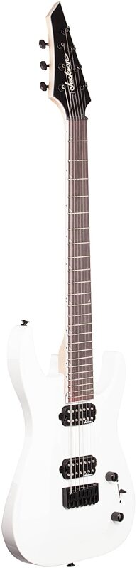 Jackson JS32-7 DKA Dinky HT Electric Guitar, with Amaranth Fingerboard 7-String, Snow White, Body Left Front