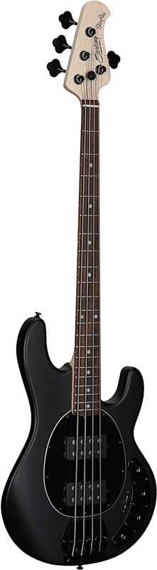 Sterling by Music Man Ray4HH Electric Bass Guitar, Stealth Black, Body Left Front
