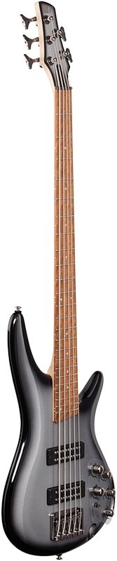 Ibanez SR305E Electric Bass, 5-String, Silver Sunburst, Body Left Front