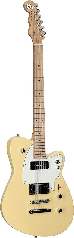 Reverend Chris Freeman Signature Electric Guitar, Powder Yellow, Body Left Front