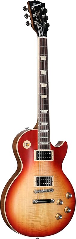 Gibson Les Paul Standard '60s Faded Electric Guitar (with Case), Faded Vintage Cherry Sunburst, Body Left Front