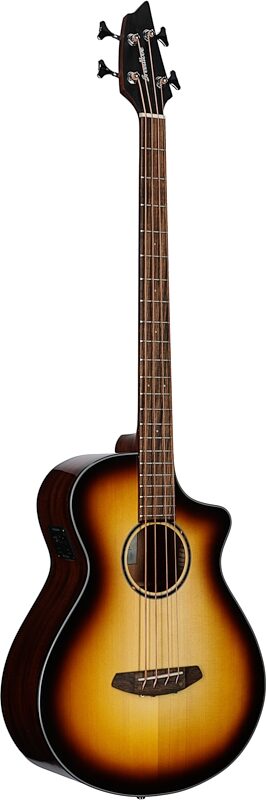 Breedlove ECO Discovery S Concert CE Acoustic-Electric Bass, Edgeburst, Blemished, Body Left Front