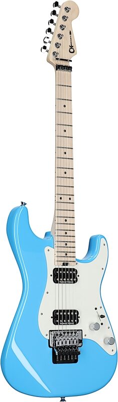 Charvel Pro-Mod So-Cal Style 1 HH FR Electric Guitar, Infinity Blue, Body Left Front