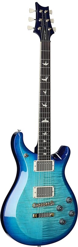 PRS Paul Reed Smith S2 McCarty 594 Limited Edition Electric Guitar, Makena Blue, Body Left Front