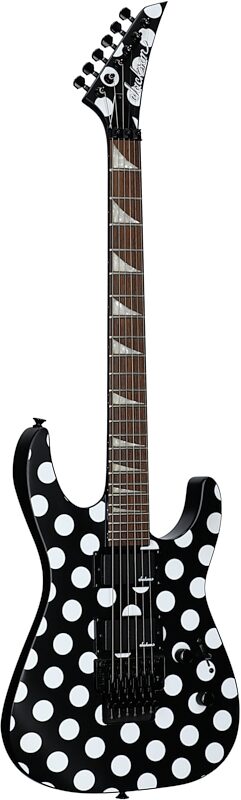 Jackson X Series Soloist SLX DX Electric Guitar, with Laurel Fingerboard, Polka Dot, Body Left Front