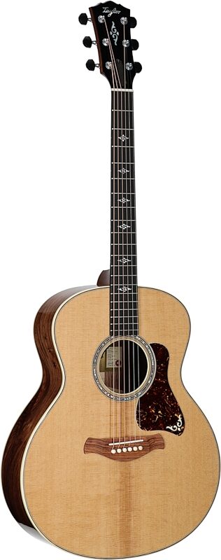 Taylor Gold Label 814e Super Auditorium Acoustic-Electric Guitar, Natural, Body Left Front