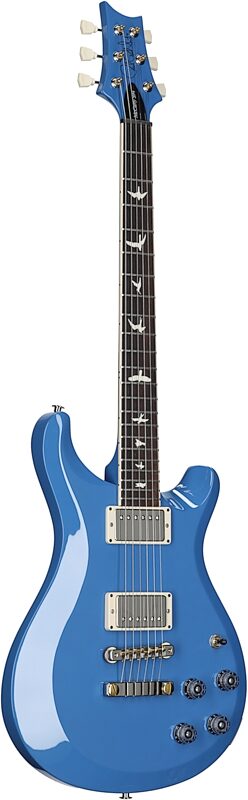 PRS Paul Reed Smith S2 McCarty 594 Thinline Electric Guitar (with Gig Bag), Mahi Blue, Body Left Front