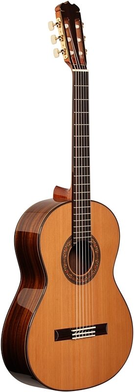 Alvarez Yairi CYM75 Masterworks Classical Acoustic Guitar (with Case), New, Body Left Front