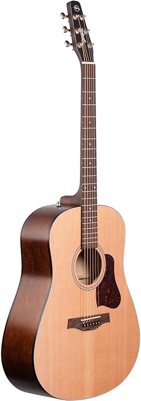 Seagull S6 Original Acoustic Guitar, Natural, Body Left Front
