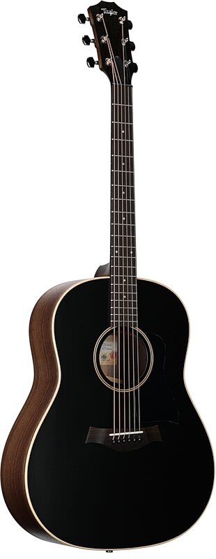 Taylor AD17 American Dream Blacktop Acoustic Guitar (with Aerocase), Blacktop, Body Left Front