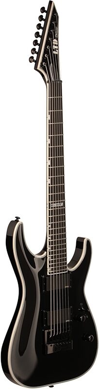 ESP LTD MH-1007 Evertune Electric Guitar, 7-String, Black, Body Left Front