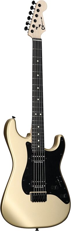Charvel Pro-Mod So-Cal Style 1 HH HT E Electric Guitar, Pharaoh Gold, USED, Blemished, Body Left Front