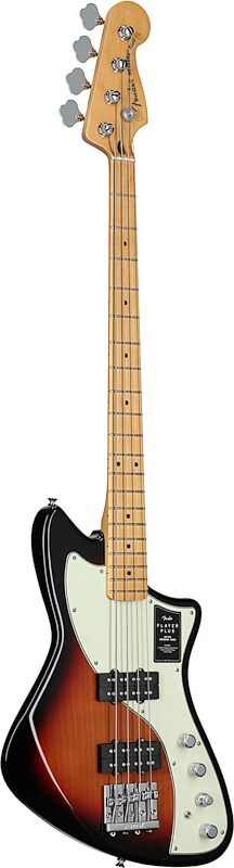 Fender Player Plus Meteora Active Bass, Maple Fretboard (with Gig Bag), 3-Color Sunburst, Body Left Front