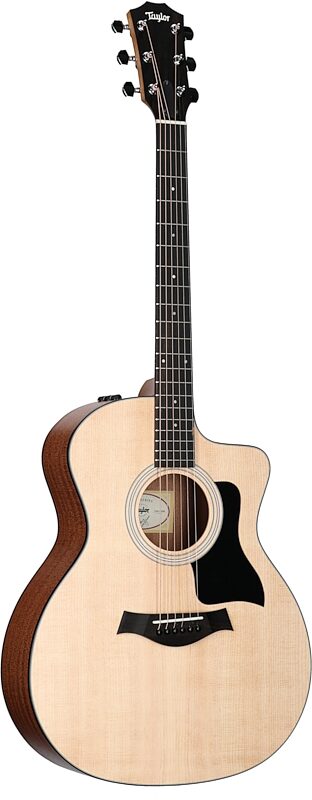 Taylor 114ce-S Grand Auditorium Acoustic Electric Guitar (with Gig Bag), New, Body Left Front