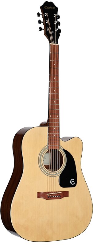 Epiphone FT-100 CE Songmaker Deluxe Acoustic-Electric Guitar, Natural, Body Left Front