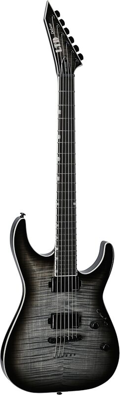 ESP LTD MH-1000NT Electric Guitar, Charcoal Burst, Body Left Front