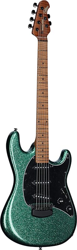 Ernie Ball Music Man Cutlass HT SSS Electric Guitar (with Case), Mystique, Body Left Front