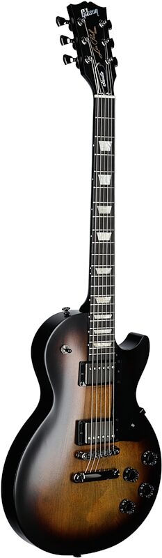 Gibson Les Paul Modern Studio Electric Guitar (with Soft Case), Smokehouse Satin, Body Left Front