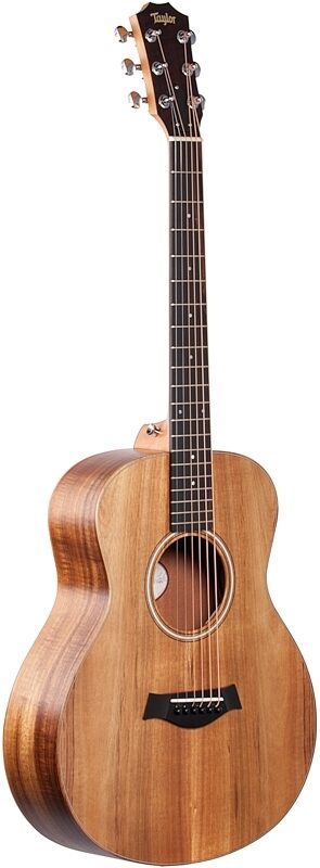 Taylor GS Mini-e Koa Acoustic-Electric Guitar, Left-Handed (with Gig Bag), New, Body Left Front