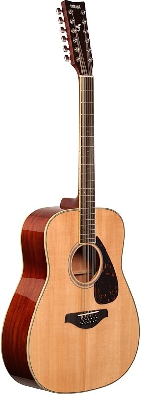 Yamaha FG82012 Folk Acoustic Guitar, 12-String, New, Body Left Front