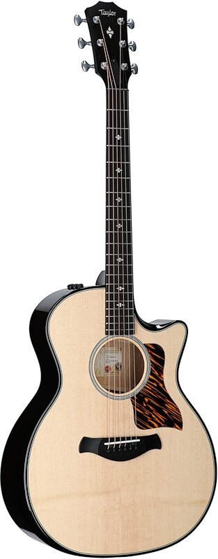 Taylor Builder's Edition 514ce Acoustic-Electric Guitar (with Case), Natural, Body Left Front