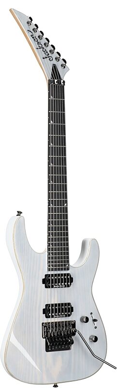 Jackson Pro Soloist SL7A MAH Electric Guitar, 7-String, Unicorn White, Body Left Front
