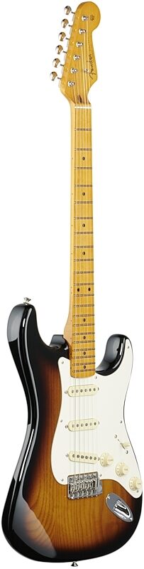 Fender Stories Eric Johnson '54 Virginia Stratocaster Electric Guitar (with Case), 2-Color Sunburst, Body Left Front