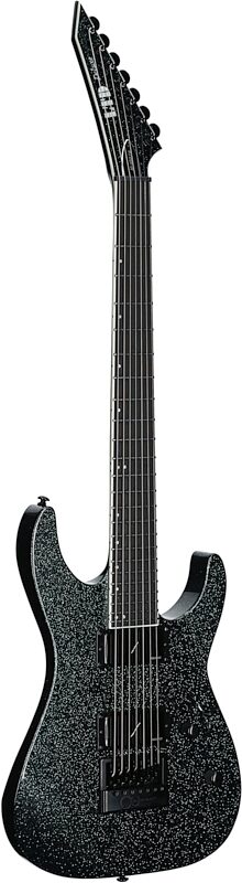 ESP LTD Deluxe M-1007 Baritone EverTune Electric Guitar, 7-String, Granite Sparkle, Body Left Front