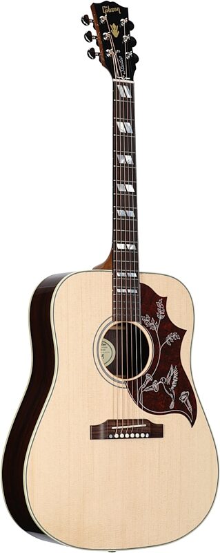 Gibson Hummingbird Studio Walnut Acoustic-Electric Guitar (with Case), Antique Walnut, Body Left Front