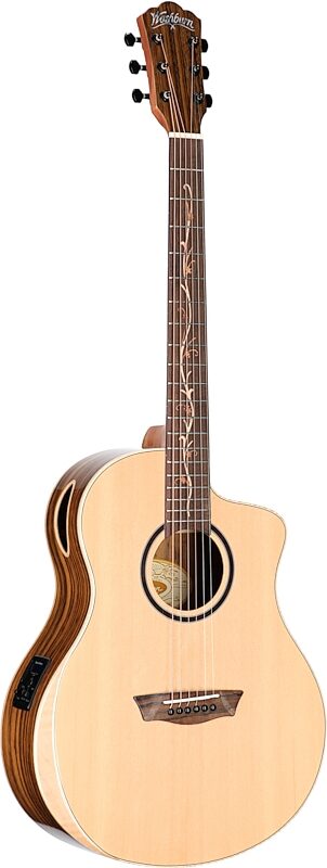 Washburn Bella Tono Suprema Acoustic-Electric Guitar, Open Box (Very Good), Body Left Front