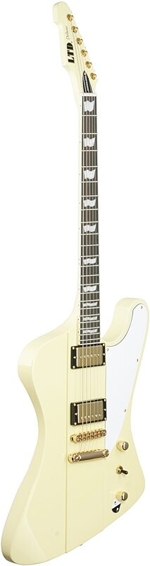 ESP LTD Phoenix-1000 Electric Guitar, with Seymour Duncan Pickups, Vintage White, Body Left Front