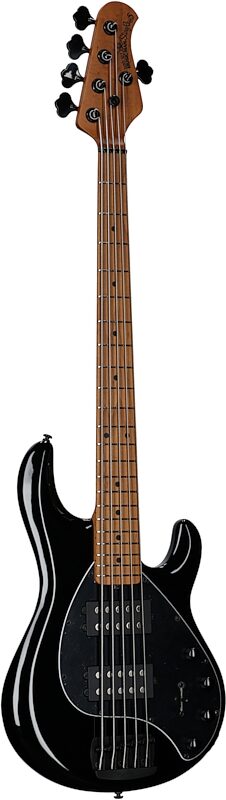 Ernie Ball Music Man StingRay 5 Special HH Electric Bass (with Case), Black, Body Left Front