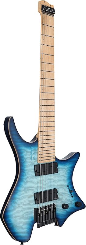 Strandberg Boden Original NX 7 Electric Guitar (with Gig Bag), Glacier Blue, Body Left Front