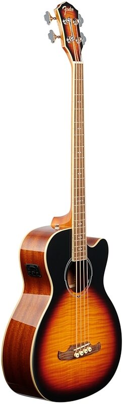 Fender FA450CE Acoustic-Electric Bass, 3-Color Sunburst, Body Left Front