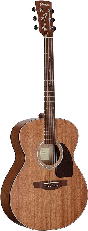 Ibanez PC54 Acoustic Guitar, Open Pore Natural, Body Left Front
