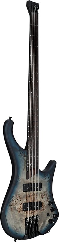 Ibanez EHB1500 Bass Guitar (with Gig Bag), Cosmic Blue, Body Left Front