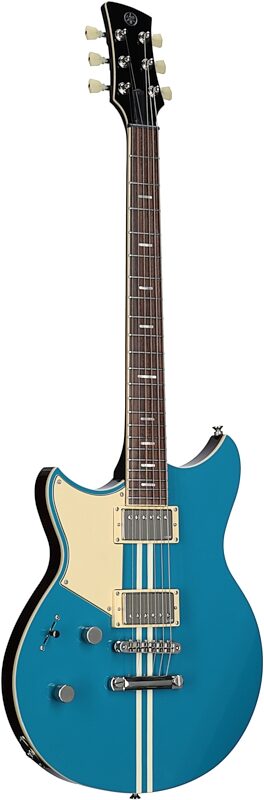 Yamaha Revstar Standard RSS20L Left-Handed Electric Guitar (with Gig Bag), Swift Blue, Body Left Front