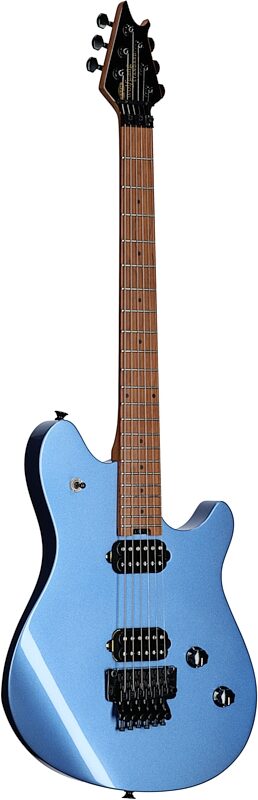 EVH Eddie Van Halen Wolfgang WG Standard Electric Guitar, Pelham Blue, Body Left Front