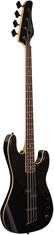 Schecter Michael Anthony Electric Bass, Carbon Gray, Body Left Front