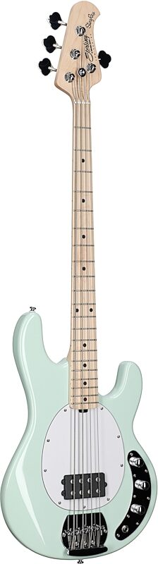 Sterling by Music Man StingRay Electric Bass, Mint Green, Body Left Front