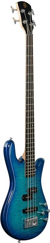 Spector Legend 4 Standard Bass, Blue Stain, Body Left Front