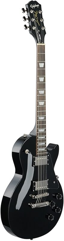 Epiphone Les Paul Studio Electric Guitar, Ebony, Blemished, Body Left Front