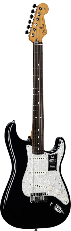 Fender Player II Modified Stratocaster Electric Guitar, Rosewood Fingerboard (with Gig Bag), Dusk, Body Left Front