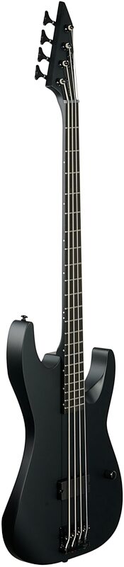 ESP LTD M-4 Black Metal Electric Bass, New, Body Left Front