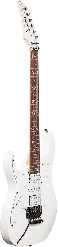 Ibanez JEMJRL Steve Vai JEM Junior Electric Guitar, Left-Handed, White, Blemished, Body Left Front