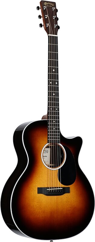 Martin GPC-13E Grand Performance Acoustic-Electric Guitar (with Soft Case), Burst, Body Left Front
