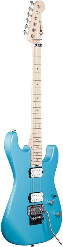 Charvel Pro-Mod San Dimas Style 1 HH FR Electric Guitar, Blue Frost, Body Left Front