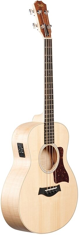 Taylor GS Mini-e Acoustic-Electric Bass (with Hard Bag), Maple, Body Left Front