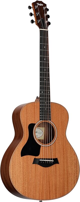 Taylor GS Mini-e Mahogany Acoustic-Electric Guitar, Left-Handed (with Gig Bag), New, Body Left Front