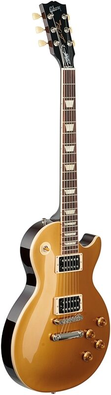 Gibson Slash Les Paul Standard Electric Guitar (with Case), Victoria Goldtop, Body Left Front